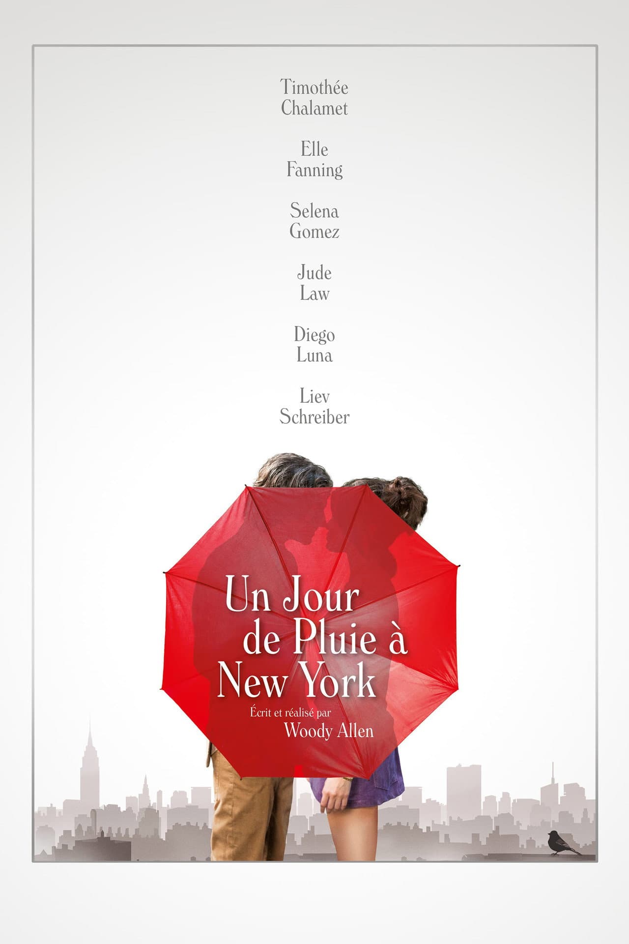 Un jour de pluie à New York